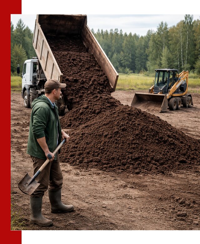 Купить верховой торф с доставкой в Аксае для садоводства и растений