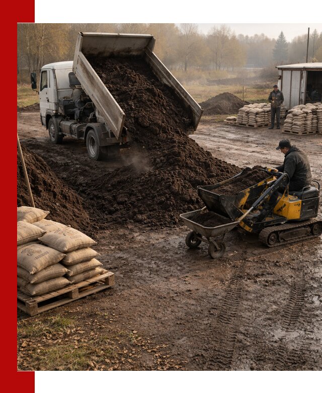 Кислый торф в доставке по выгодным ценам в Аксае