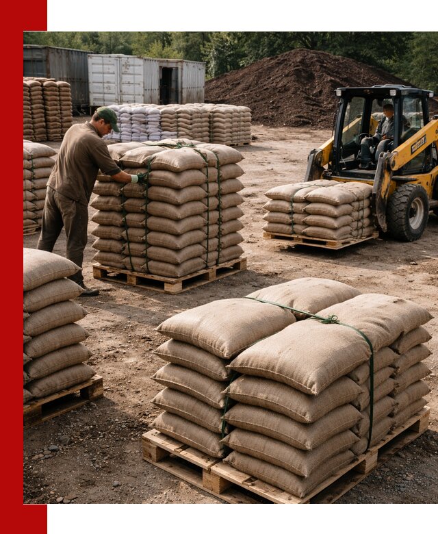 Доставка торфа в мешках по выгодным ценам в Аксае