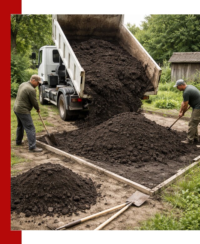 Купить чистый чернозем для огорода с доставкой в Аксае