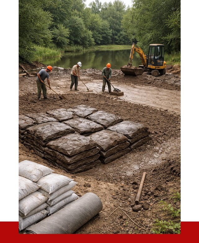 Купить глину для пруда в Аксае от 4571 р. с доставкой | ПРОНЕРУДАкс