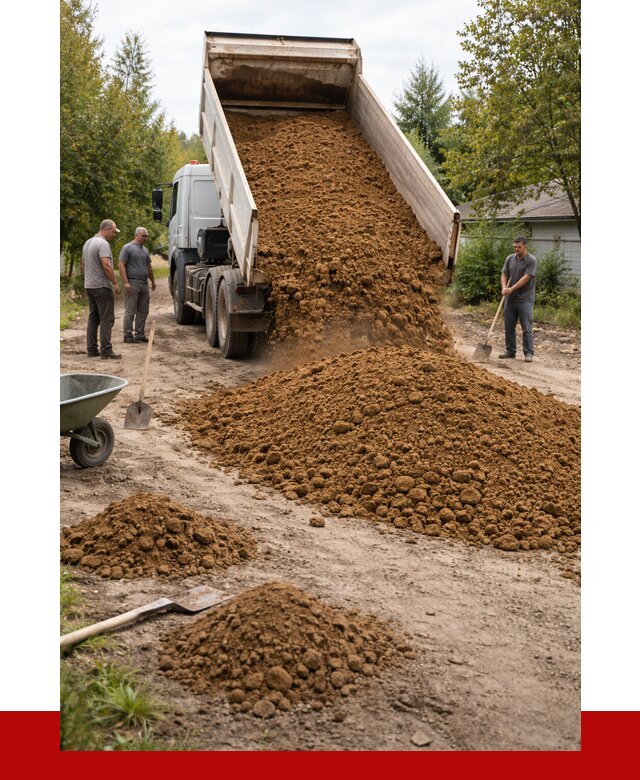 Купить суглинок с доставкой в Аксае от 2539 р. за куб | ПРОНЕРУДАкс