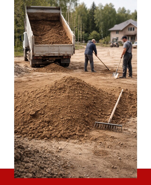 Суглинок для планировки в Аксае с доставкой от 4266 р. | ПРОНЕРУДАкс