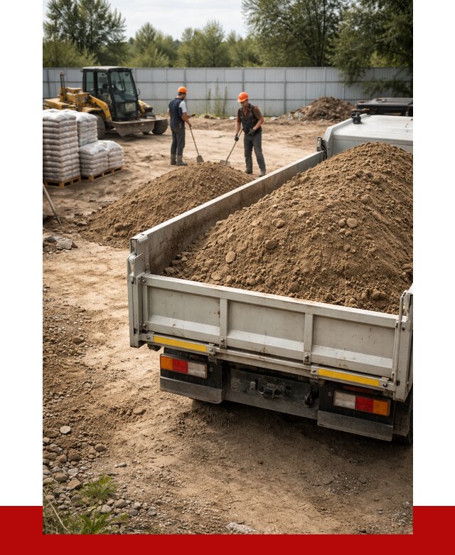 Супесь с доставкой в Аксае от 2488 р. за куб | ПРОНЕРУДАкс