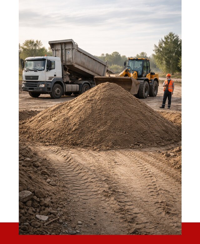 Купить песчаный грунт с доставкой в Аксае от 4266 р. | ПРОНЕРУДАкс