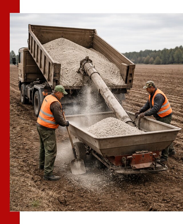 Доставка и продажа суперфосфата оптом и в розницу в Аксае