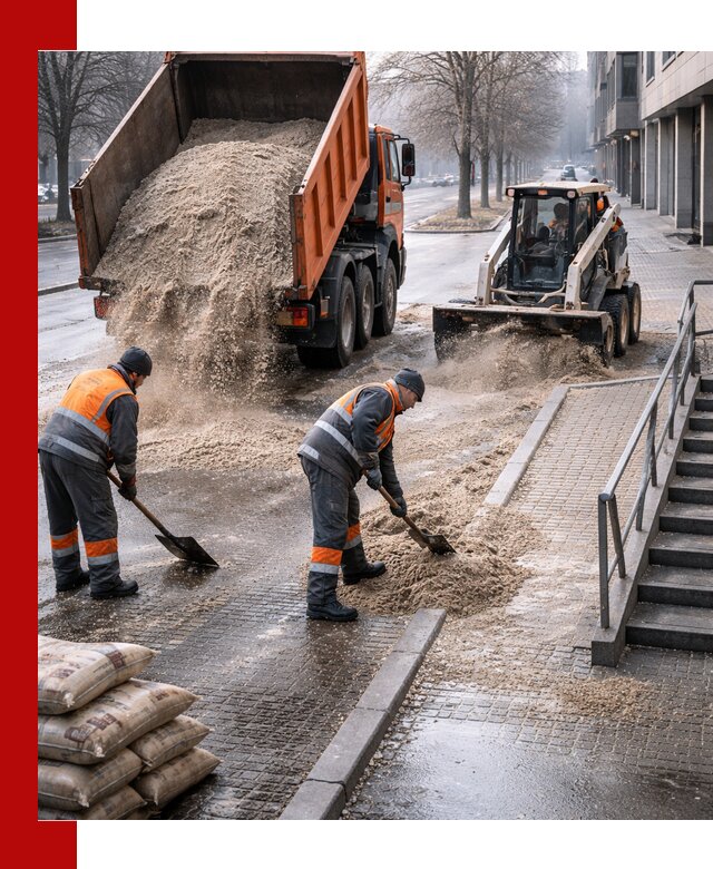 Поставка противогололедных материалов в Аксае