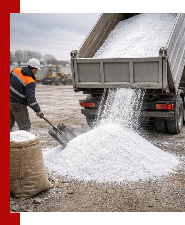 Поставка хлористого натрия оптом и в розницу в Аксае