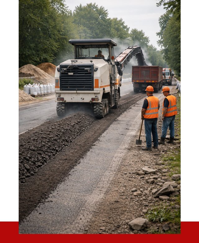 Фрезерованный асфальт в Аксае от 2235 р./куб. | ПРОНЕРУДАкс