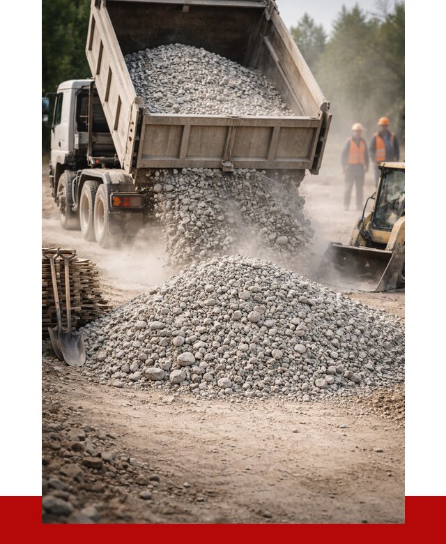 Купить дробленый бетон в Аксае от 1727 р./куб | ПРОНЕРУДАкс