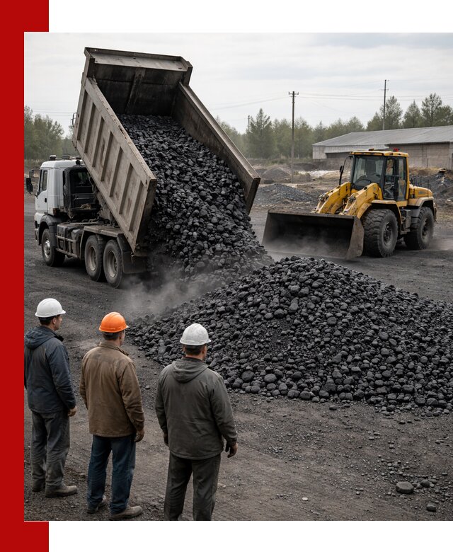 Доставка угля антрацита в Аксае с самосвалами и погрузкой