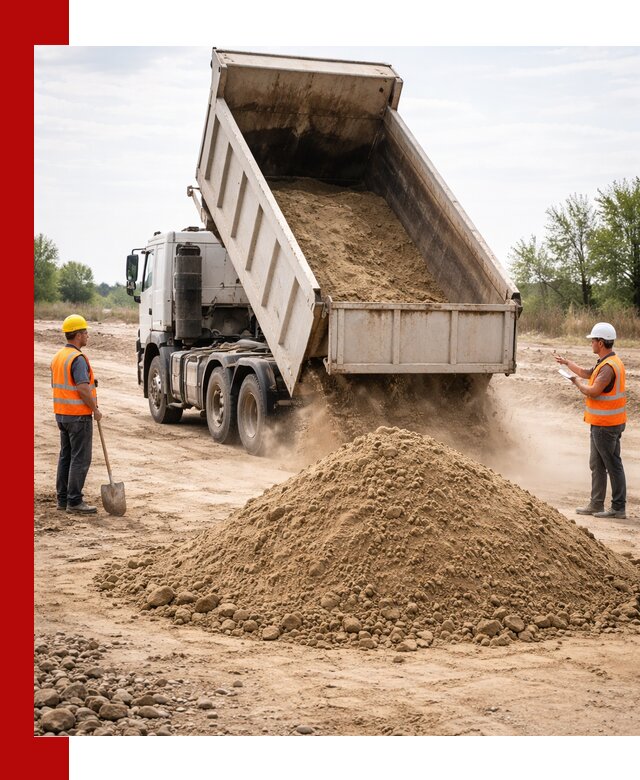 Доставка самосвалом 15 кубов в Аксае за город и по городу