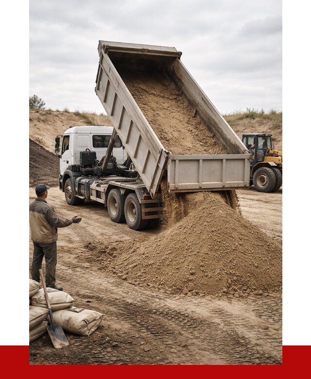 Доставка самосвалом 20 кубов в Аксае от 7618 р. | ПРОНЕРУДАкс
