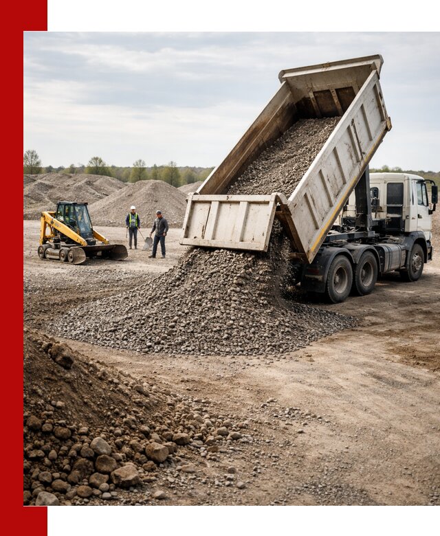 Доставка самосвалом 25 м³ в Аксае быстро и надежно