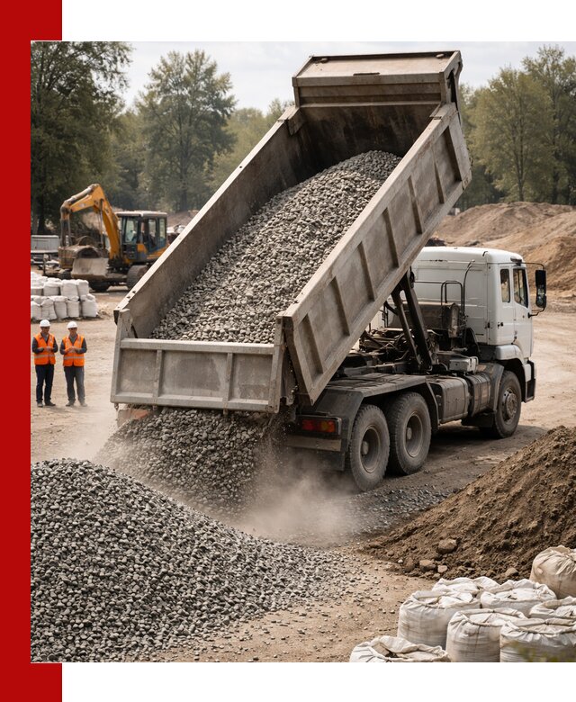 Аренда самосвала в Аксае для доставки сыпучих и нерудных материалов