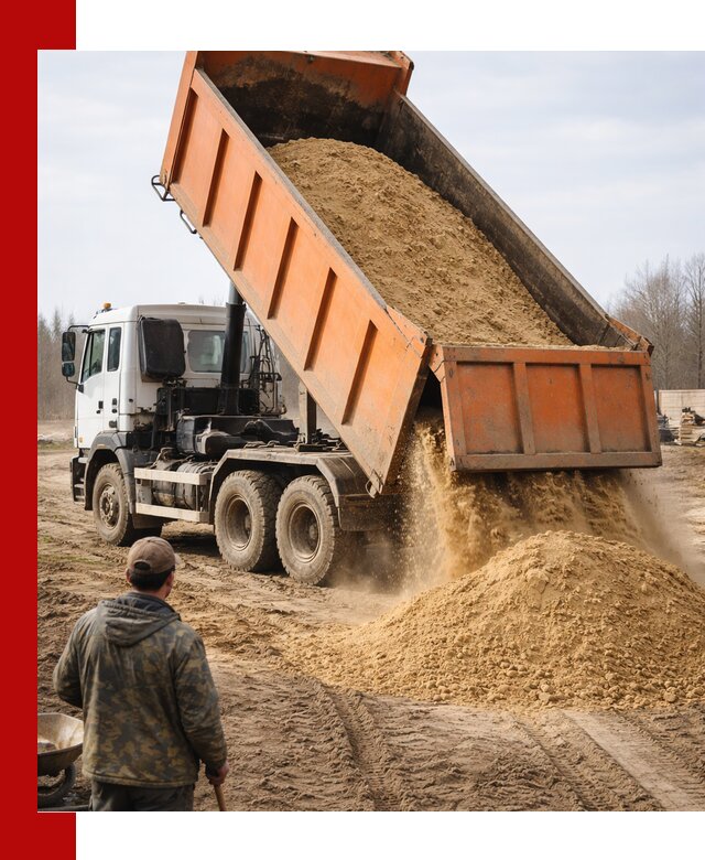 Аренда самосвала 20 тонн для перевозки грузов в Аксае