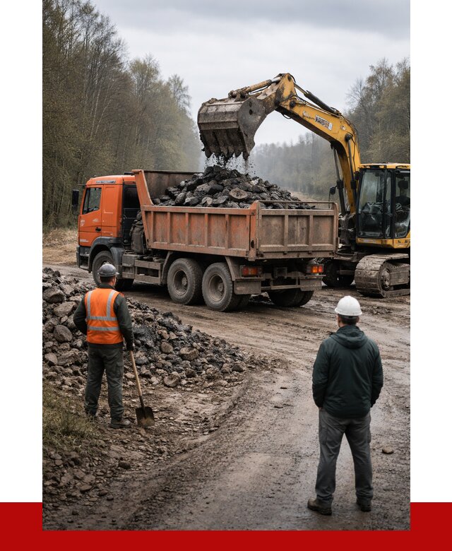 Вывоз асфальта в Аксае от 4571 р. самосвалом ПРОНЕРУДАкс