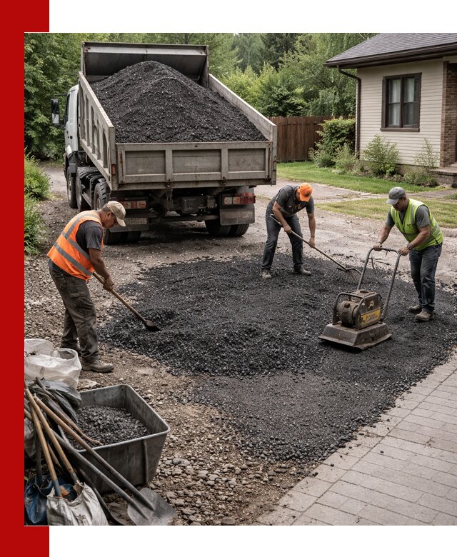 Асфальтовая крошка для двора с доставкой в Аксае
